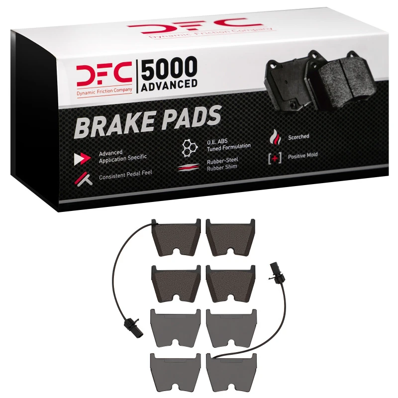DFC 03-16 Audi RS4 Front 5000 Advanced Low Metallic Brake Pads