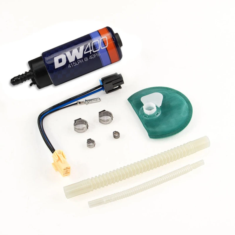DeatschWerks 415LPH DW400 In-Tank Fuel Pump w/ 9-1046 Install Kit 11-14 Ford Mustang V6/GT