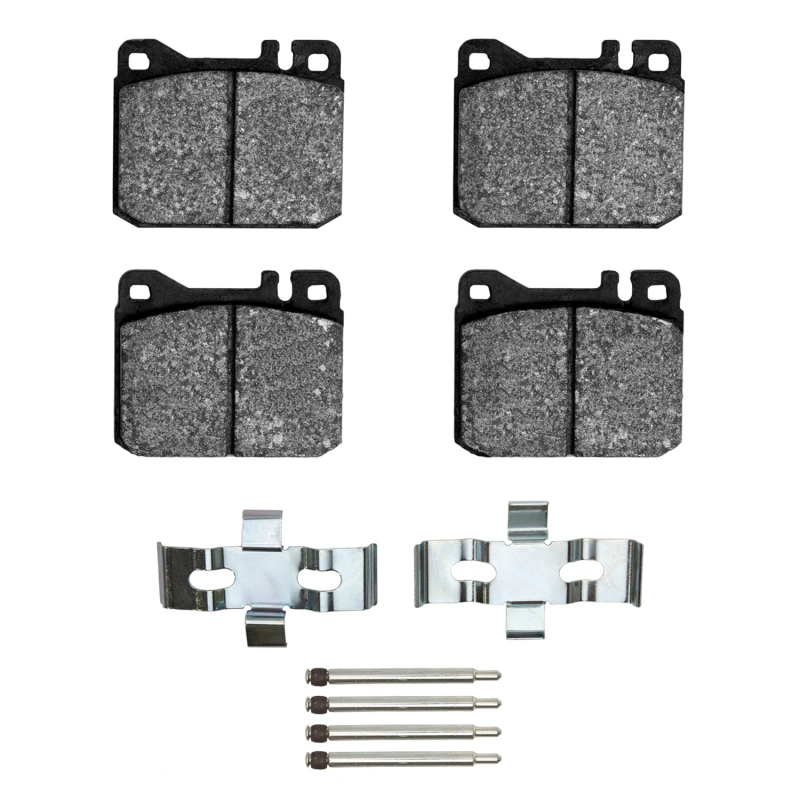 DFC 72-79 Mercedes-Benz 450SE Front 5000 Advanced Low Metallic Brake Pads and Hardware Kit