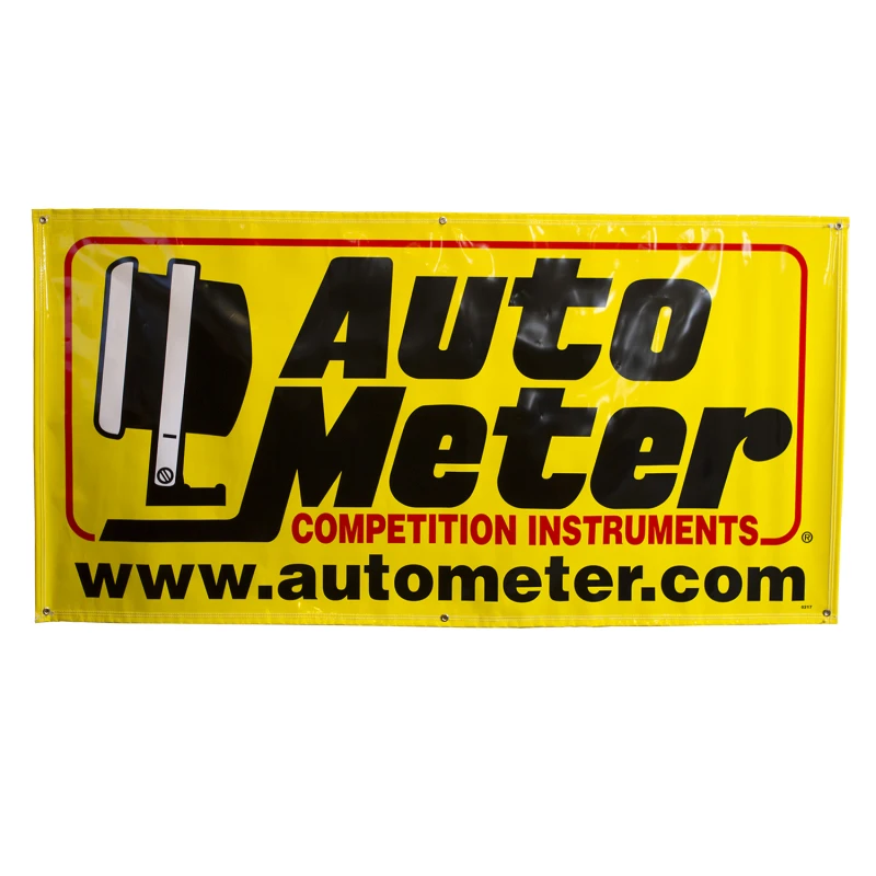 Autometer 6ft x 3ft Rennbanner