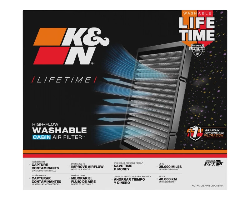 K&N BMW X5/X5 M/X6/X6 M Cabin Air Filter