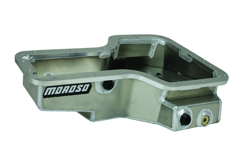 Moroso Lotus/Toyota 1ZZ/2ZZ Road Race Baffled Wet Sump 6qt Stock Depth Aluminum Ölwanne