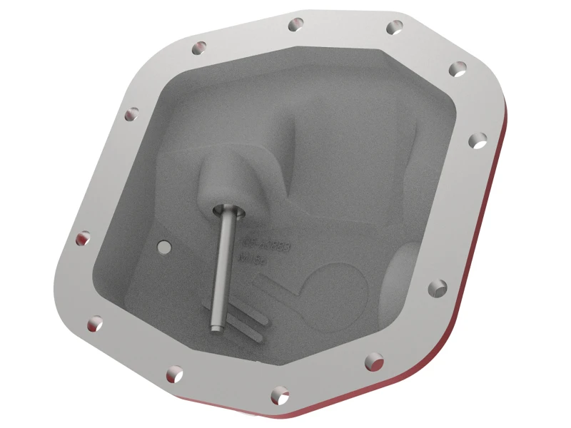 aFe Pro Series Vordere Differentialabdeckung Rot 2018+ Jeep Wrangler (JL) V6 3.6L (Dana M186)