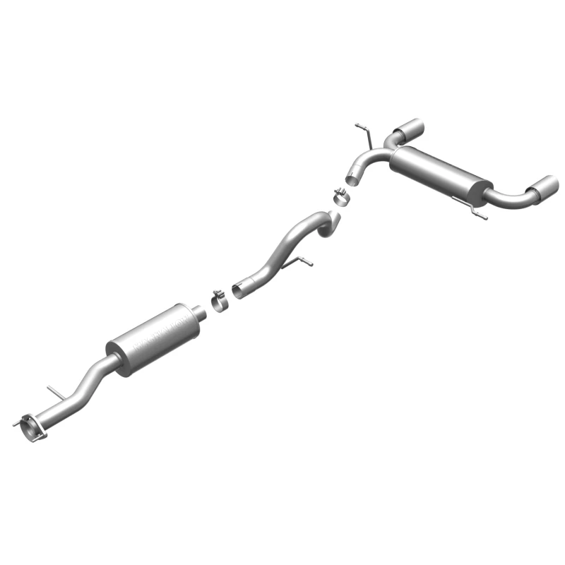 MagnaFlow Sys C/B 05 Hummer H3 3.5L Edelstahl Auspuffanlage