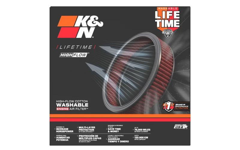 K&N 08-11 BMW M3 4.0L V8 Drop In Air Filter