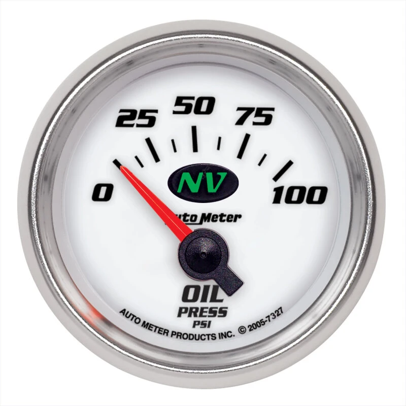AutoMeter Gauge Oil Pressure 2-1/16in. 100PSI Electric NV