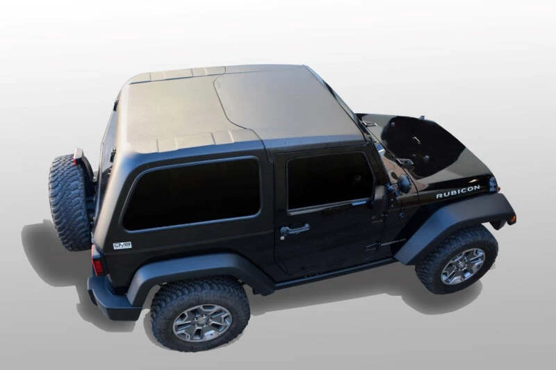 DV8 Offroad Fastback Hard Top 2-teilig für 07-18 Jeep Wrangler JK 2-Türer