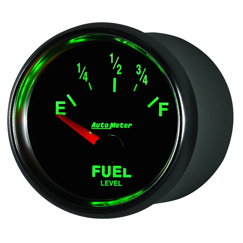 Autometer GS 52mm 0-90 ohms Short Sweep Electronic Fuel Level GM Gauge
