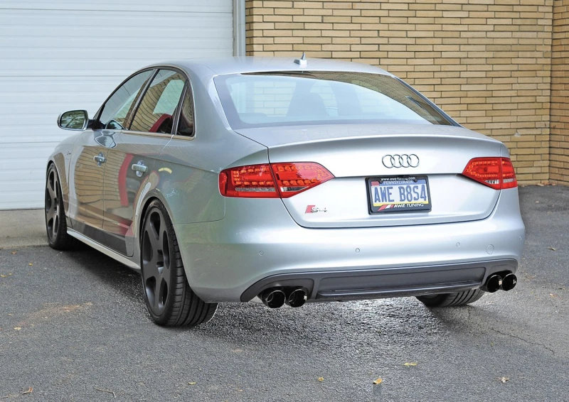 AWE Tuning Audi B8 / B8.5 S4 3.0T Touring Edition Auspuff - Diamant-Schwarz Spitzen (90mm)