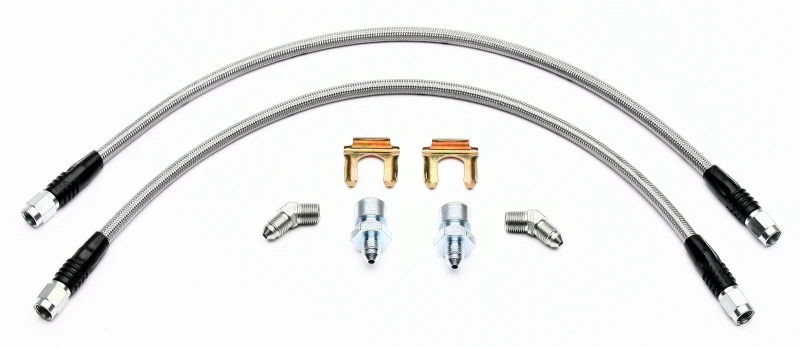 Wilwood Flexline-Kit vorne für Corvette C6 (2005-aktuell) mit SL4-, SL6- oder W4/6A-Bremse