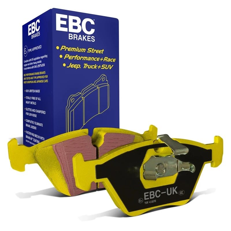 EBC 01-03 BMW 525i 2.5 (E39) Yellowstuff Front Brake Pads