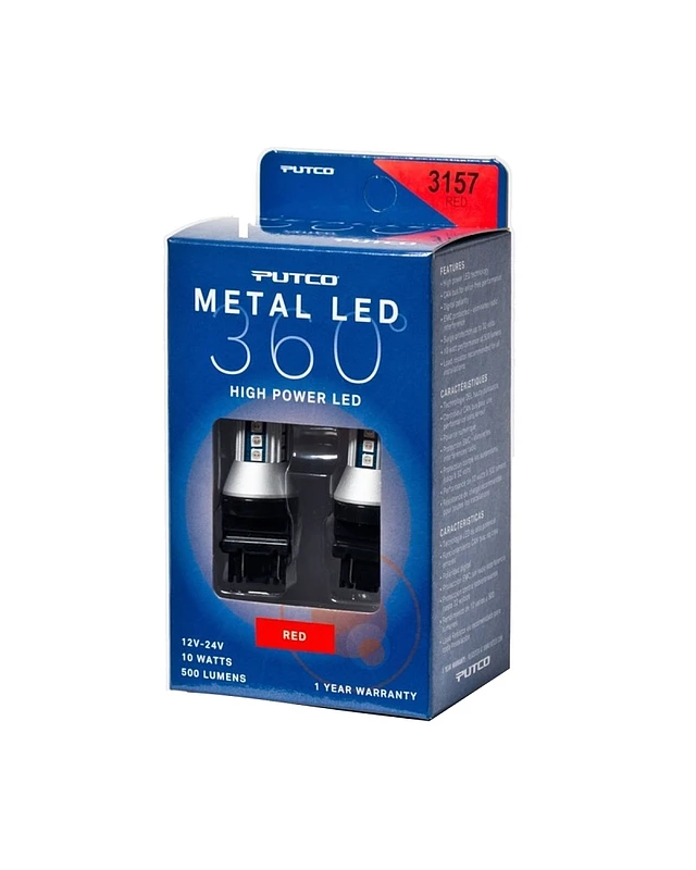 Putco 3157 - Rote Metal 360 LED