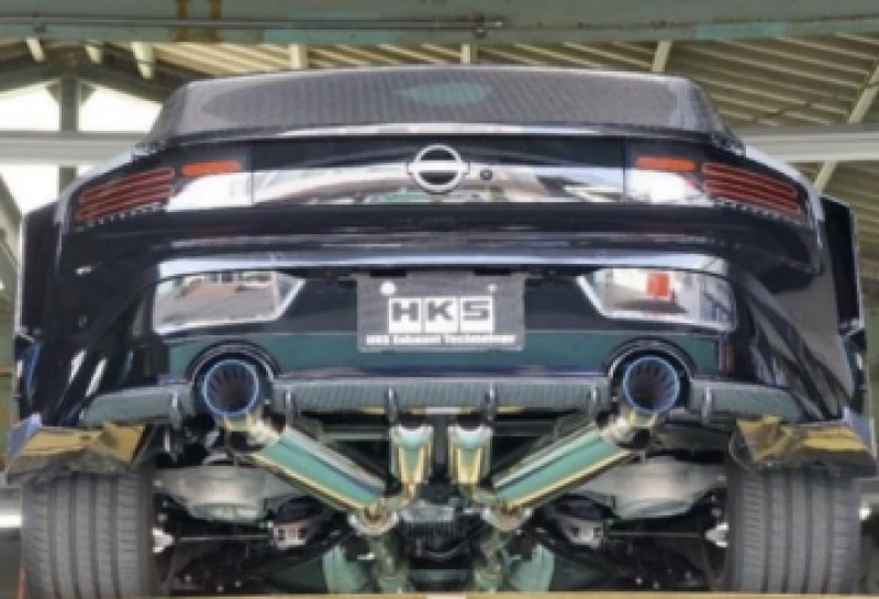 HKS Super Turbo Muffler for Nissan Z RZ34 VR30DDTT