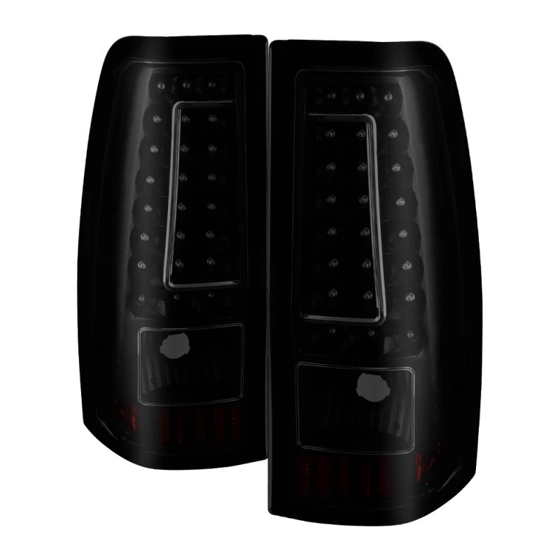 spyder_9039218-6794c77c8903d xTune 03-06 Chevy Silverado 1500 (w/o Stepside) LED Tail Lights - Blk Smoke (ALT-ON-CS03-G2-LED-BSM)