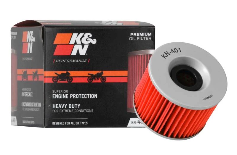 K&N Honda / Kawasaki / Yamaha / Triumph 3in OD x .75ID x 2.210in H Oil Filter