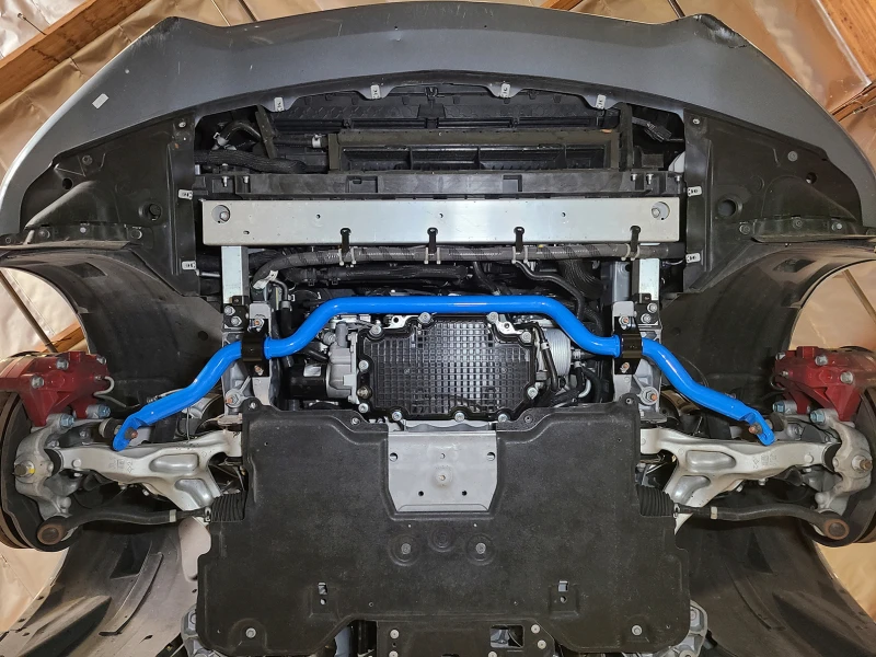 aFe 16-21 Infiniti Q50/Q60 3.0L (tt) Vorder- und Hinterachsstabilisator-Set Blau