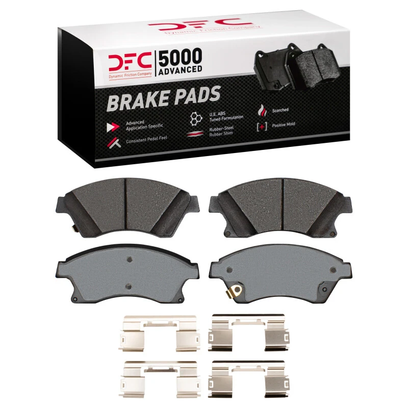 DFC 11-17 Chevrolet Cruze Limited Front 5000 Advanced Ceramic Brake Pads and Hardware Kit