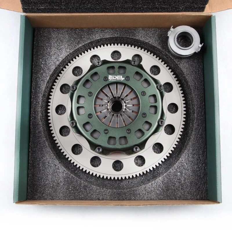 BLOX Racing Honda D-Series Twin Disc Clutch 7.25in Sprung by Edel for BLOX Racing