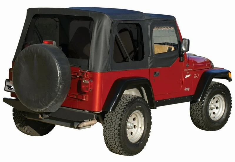Rampage Ersatzverdeck für 1997-2006 Jeep Wrangler (TJ) - Black Diamond