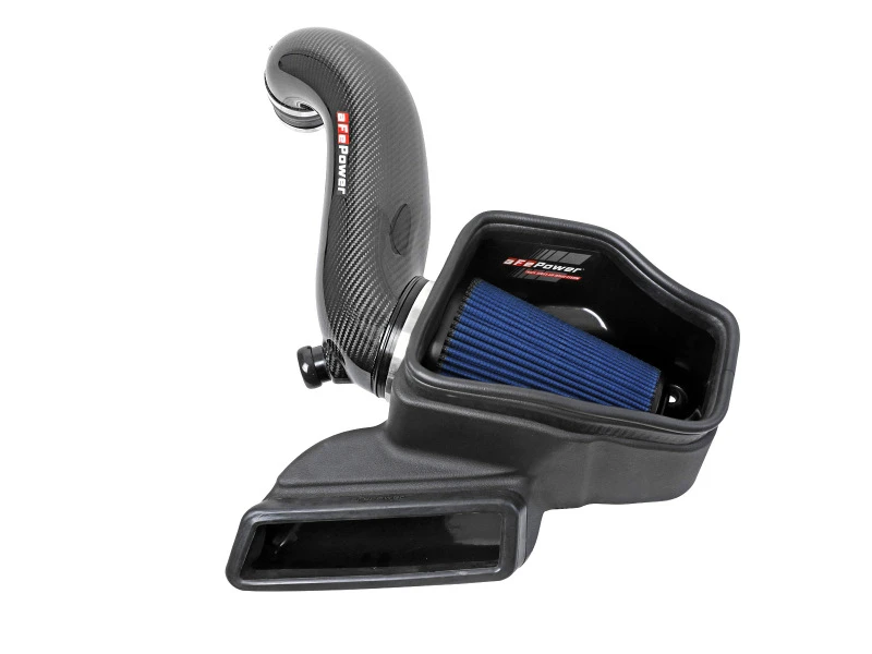aFe 15-19 VW Golf R (MKVII) L4-2.0L (t) Track-Serie Karbonfaser-Ansaugsystem mit Pro 5R Filter