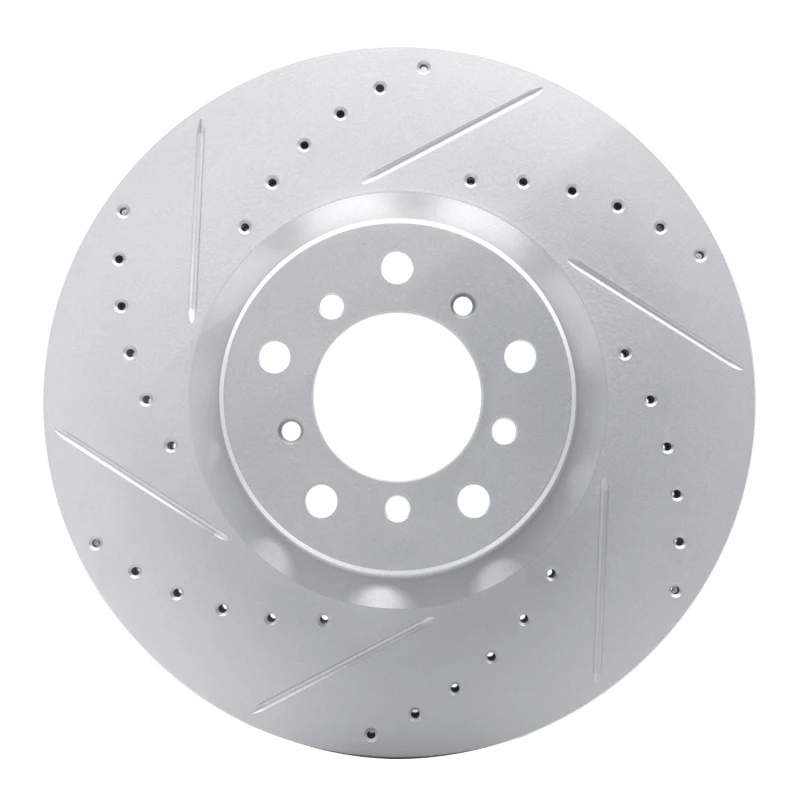 DFC 00-03 BMW M5 Right Front Drilled & Slotted Geoperformance Rotor