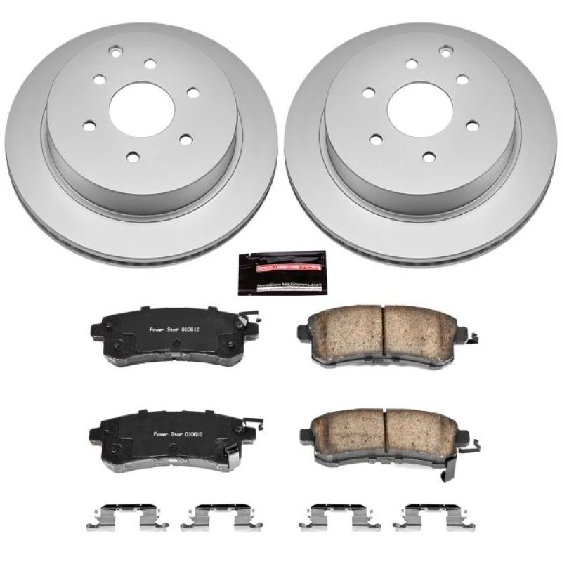 powerstop_CRK6323-679457f9e266b Power Stop 11-13 Infiniti QX56 Rear Z17 Evolution Geomet Coated Brake Kit
