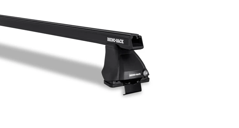Rhino-Rack 18-19 Chevrolet Silverado 1500 4-Türer Pick-up Heavy Duty 2500 2-Stangen Dachträger - Schwarz