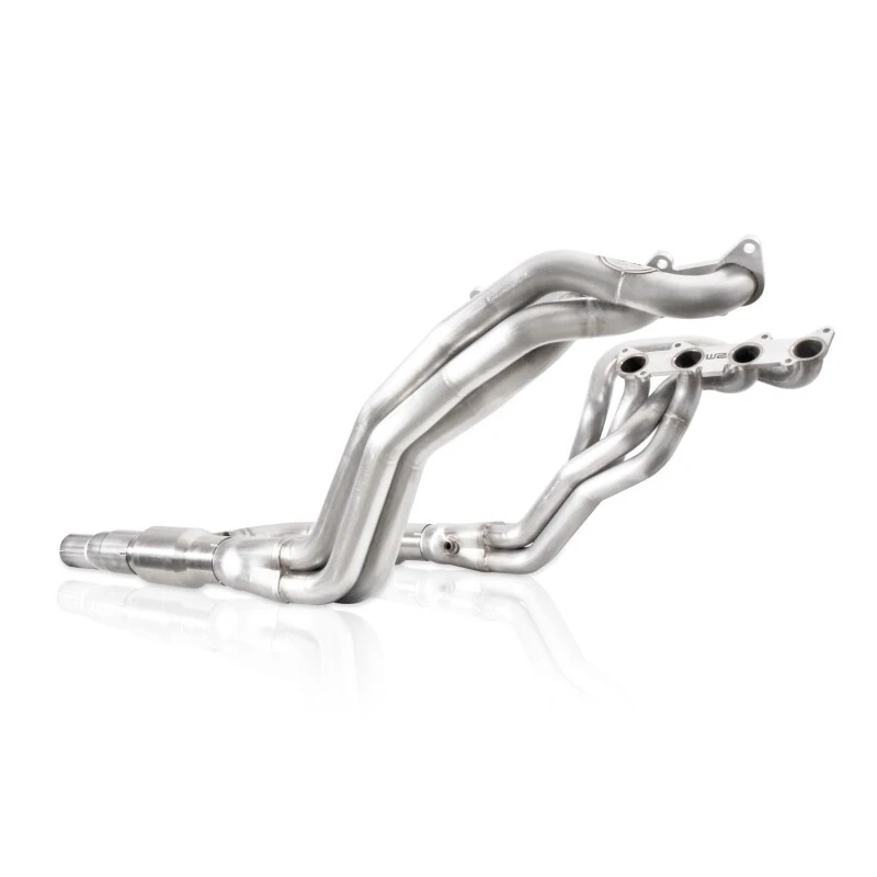 Stainless Works 15-18 Ford Mustang GT Nachrüst-Connect 2-Zoll-Abgaskrümmer mit Kat