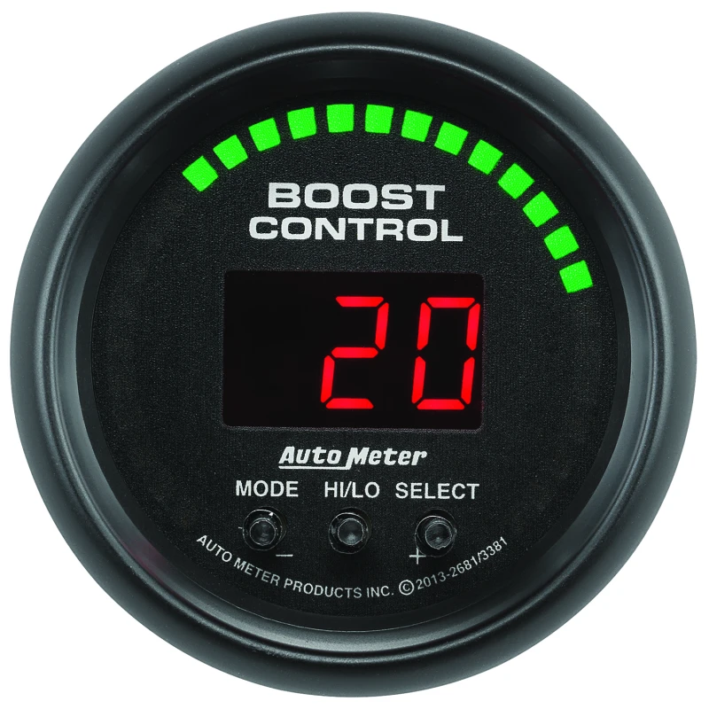 Autometer Z-Series/ES 52mm 30inHG/30psi Digital Boost Controller