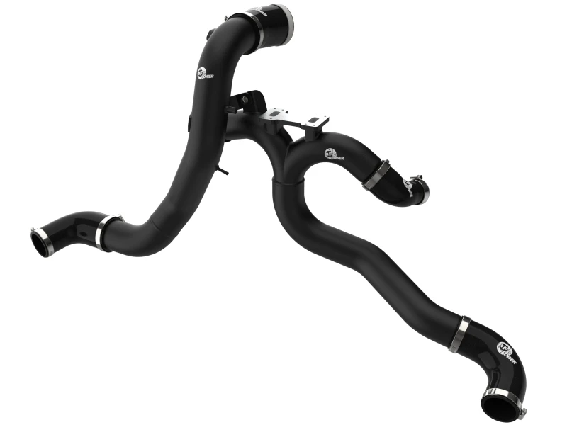 aFe 19-26 Genesis G70 V6 3.3L (tt) BladeRunner Aluminum Hot/Cold Charge Pipe Kit - Red