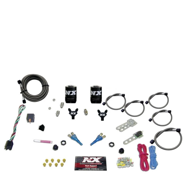 Nitrous Express Ford EFI Dual-Düsen-Nitrous-Kit (100-300PS) ohne Flasche