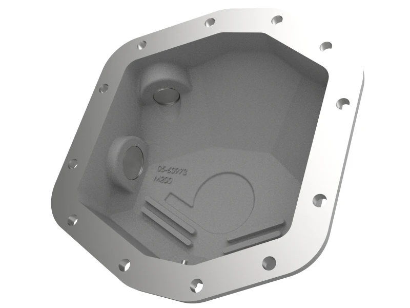 aFe Power Street Series Hinterachs-Abdeckung Raw mit bearbeiteten Rippen 18-21 Jeep Wrangler JL Dana M200