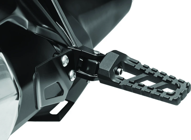 Kuryakyn Fußrastenadapter hinten schwarz für Africa Twin