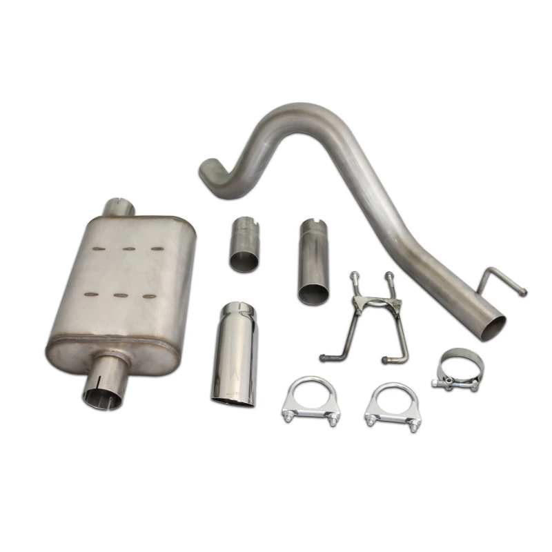 JBA 304SS Single Rear Exit Cat-Back Exhaust for 87-96 Jeep Wrangler YJ 2.5L/4.0L/4.2L