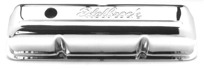 Edelbrock Ventildeckel Signature Series Ford 1958-1976 FE V8 Chrom