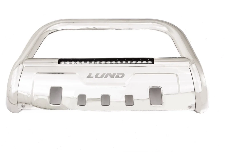 Lund 07-17 Chevy Silverado 1500 Stoßstange mit Licht & Verkabelung - Poliert