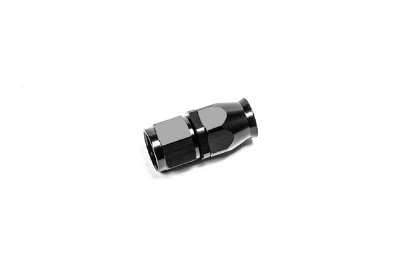 Radium Engineering 10AN Schlauchende Gerade PTFE - SCHWARZ