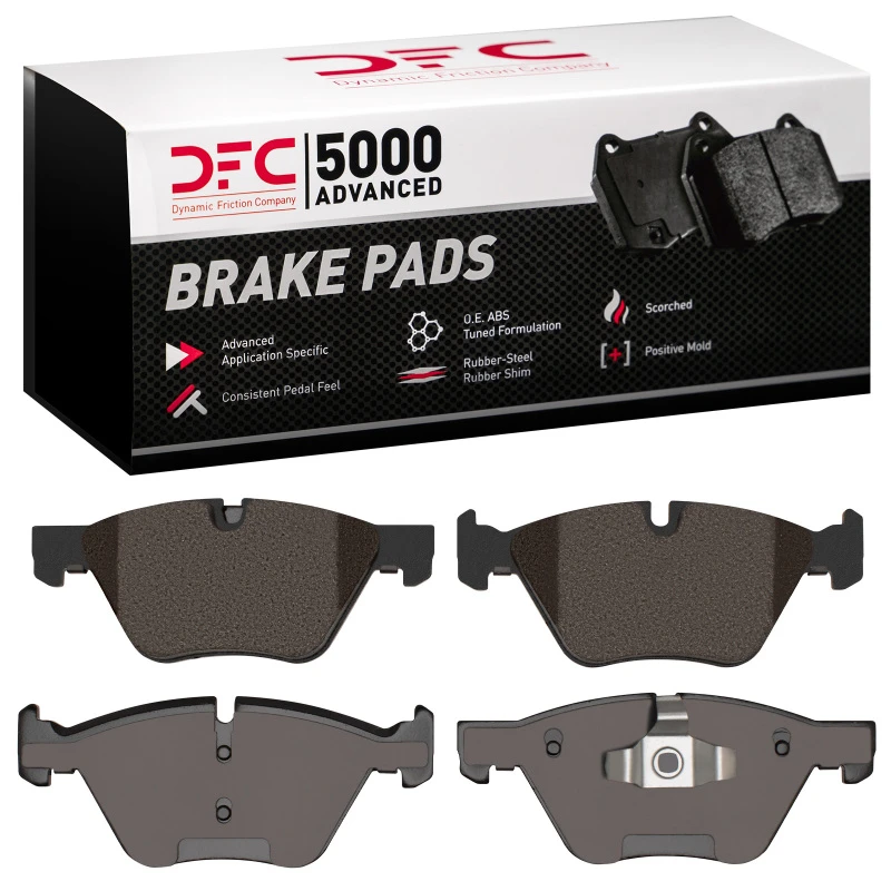 DFC 07-12 BMW 125i (Mexico) Front 5000 Advanced Low Metallic Brake Pads