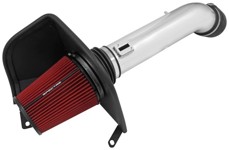 spectre_9058-6794a8a0b2cfa Spectre 16-17 GM 2500HD/3500HD V8-6.0L F/I Luftansaugkit - Poliert mit rotem Filter
