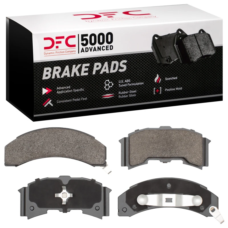 DFC 84-87 Pontiac Fiero Front 5000 Advanced Semi Metallic Brake Pads