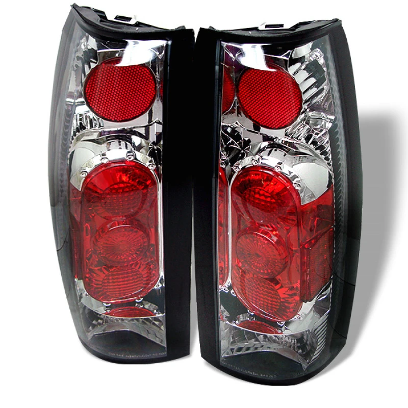spyder_5001337-679716f81863b Spyder Chevy C/K Series 1500 88-98/GMC Sierra 88-98 G2 Euro Style Tail Lights Chrm ALT-YD-CCK88G2-C