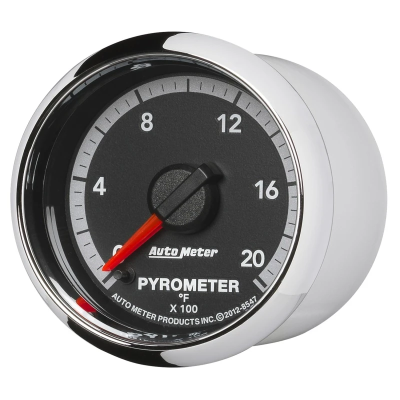 Autometer Gen4 Dodge Fabrikübereinstimmung 52,4mm Vollständige Sweep-Elektronik 0-2000 Deg F EGT/Pyrometer-Anzeige