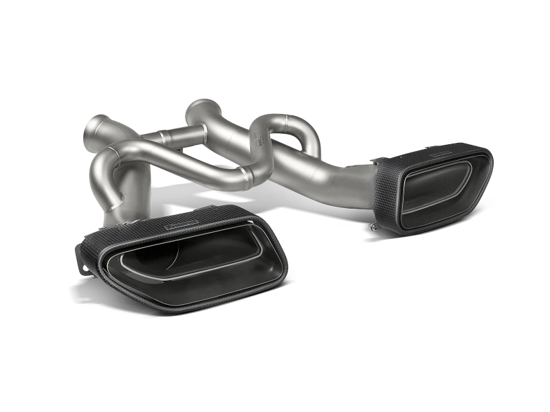 Akrapovic 14-17 McLaren 650S/650S Spyder Slip-On Line (Titanium) w/ Carbon Tips