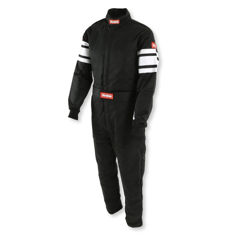 RaceQuip Black SFI-5 Suit - Large