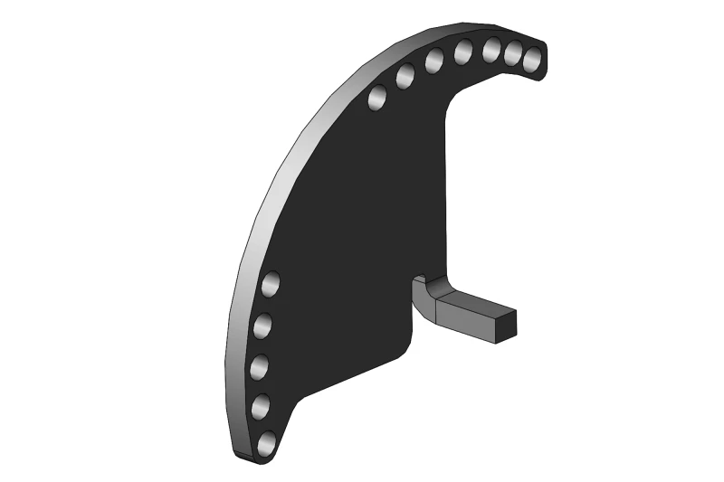 Addictive Desert Designs Shutter Motor Bracket für 2019+ GMC Sierra 1500/2500