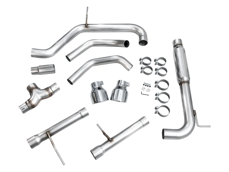 AWE 22-25 Volkswagen Jetta GLI Track Edition Exhaust - Chrome Silver Tips