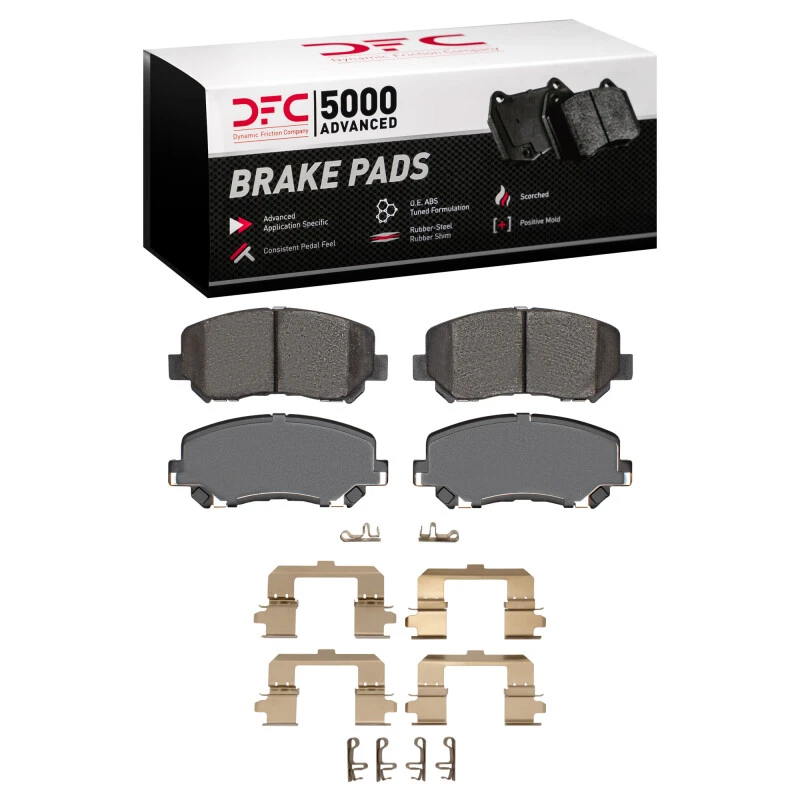 DFC 13-25 Mazda CX-5 Front 5000 Advanced Ceramic Brake Pads and Hardware Kit