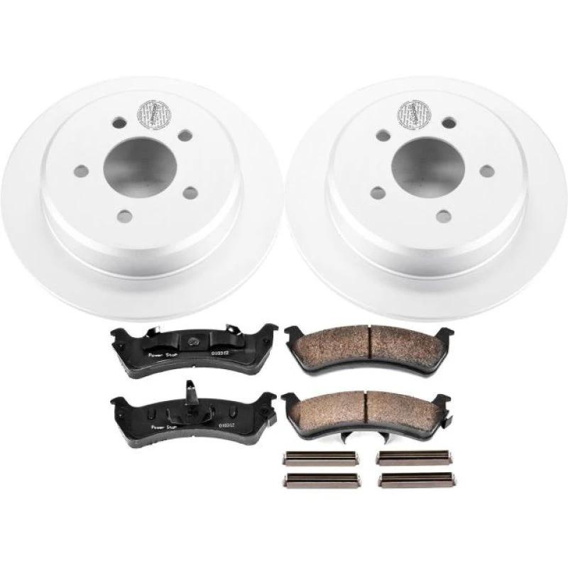 powerstop_CRK1858-6794587625a67 Power Stop 95-01 Ford Explorer Rear Z17 Evolution Geomet Coated Brake Kit