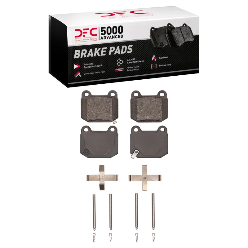 DFC 03-25 Infiniti G35 Rear 5000 Advanced Low Metallic Brake Pads and Hardware Kit