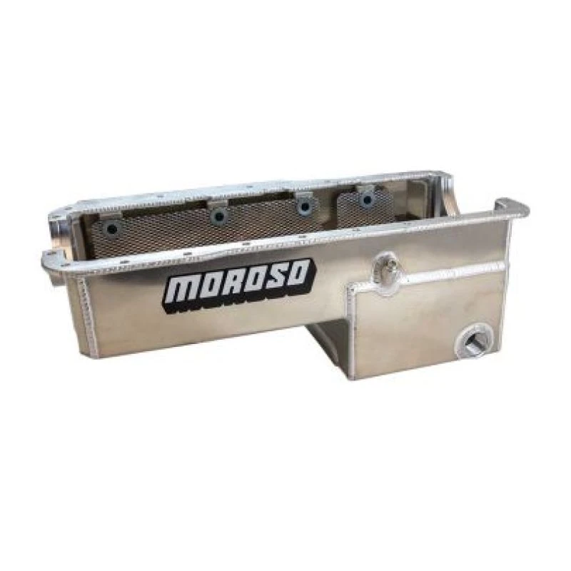 Moroso Small Block Ford 351W Fox Body Mustang External -16AN Wet Sump Aluminum Ölwanne